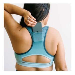 NWT Maven Thread Teal Ombré Sports Bra